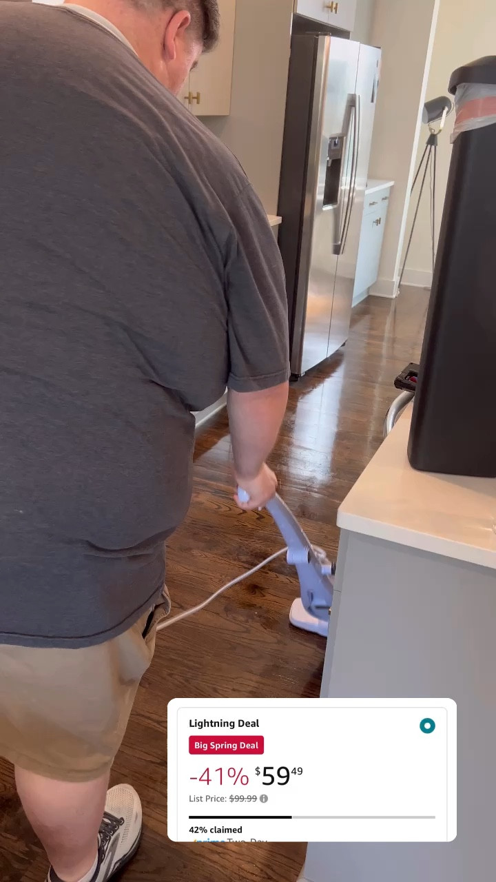 The steam mop I shared this past weekend is even more on sale than when I first shared it (or we got it).  It’s worth every penny but jump while it’s on sale!

#LTKhome #LTKsalealert #LTKVideo