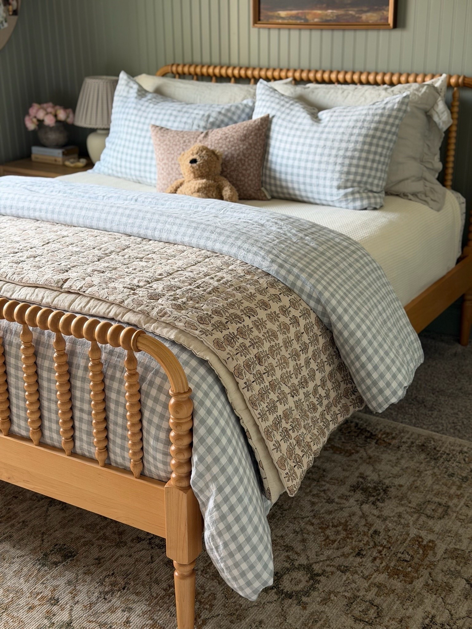 Pattern play on full effect in Piper’s room! This floral block print quilt is 20% off right now at Magnolia for their spring sale! A top favorite for sure! 

#LTKSaleAlert #LTKHome