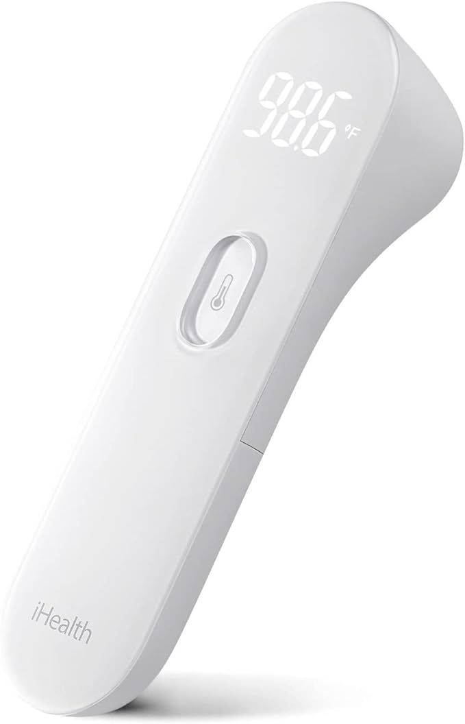 iHealth No-Touch Forehead Thermometer, Infrared Digital Thermometer for Adults and Kids, Touchles... | Amazon (US)