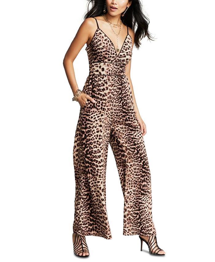 INC International Concepts
          
  
  
      
          Cheetah Adjustable Strap Jumpsuit, C... | Macys (US)