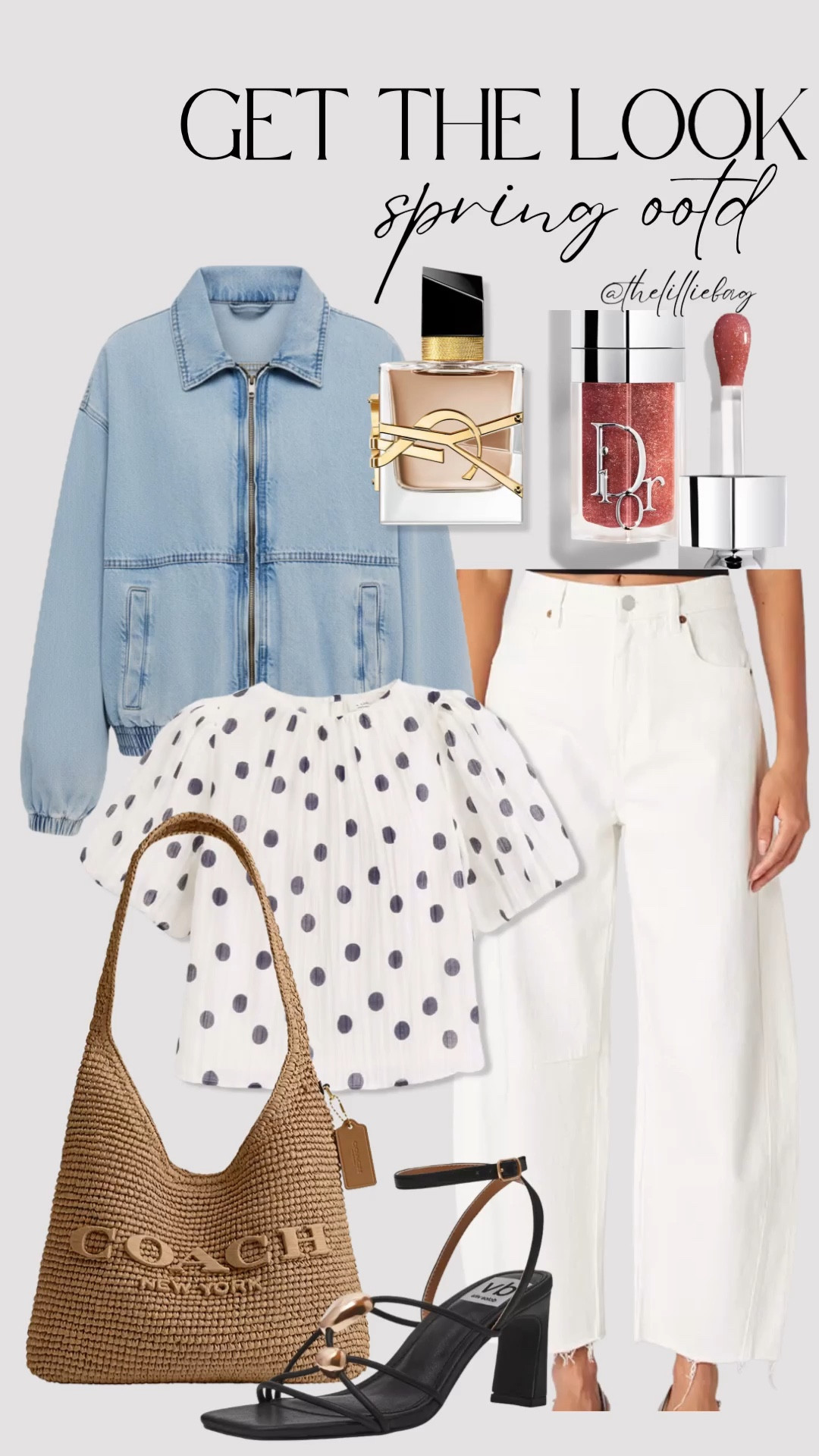 Loving this spring outfit lately 🤍 this denim jacket is one of my favorites — so roomy, comfy, and easy to throw on with anything. Paired it with this polka dot top (such a fun on-trend piece) for a cute spring date night look 🙌

Summer dress. Spring 2026. Jeans. Denim. Spring outfit. spring date night


#LTKootd #LTKSeasonal