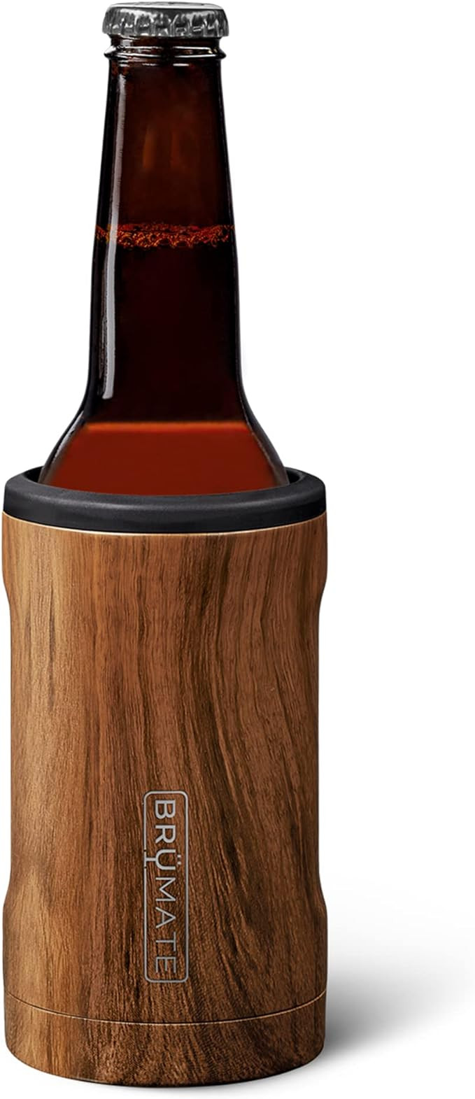 BrüMate Hopsulator Bott'l Insulated Bottle Cooler for Standard 12oz Glass Bottles | Glass Bottle... | Amazon (US)