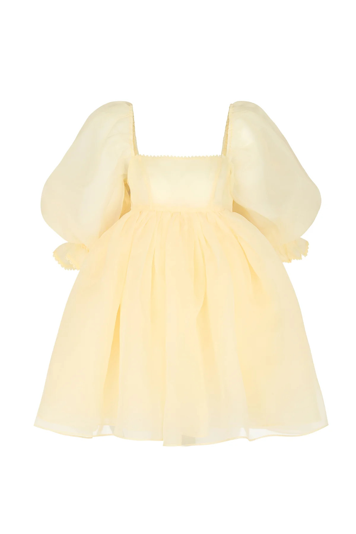 The Baby Banana Puff Dress | Selkie Collection