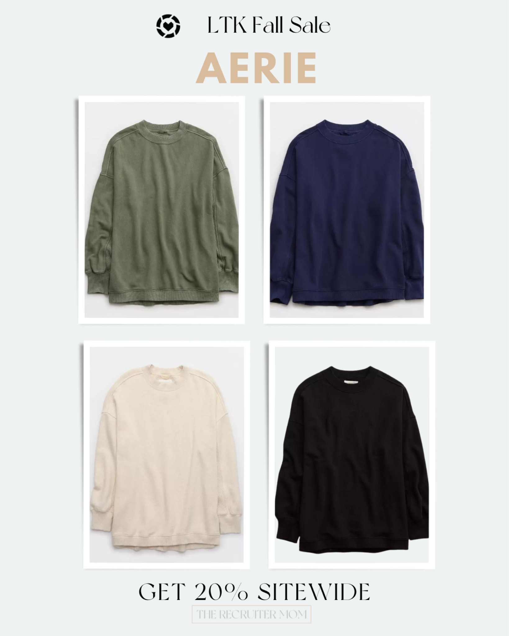 AERIE SALE! 20% off Sitewide—-Love these cozy tunic length sweatshirts as the days get cooler.  

Fall sale, athleisure outfit, fall sweatshirt, casual outfit, fall top

#LTKFallSale #LTKFindsUnder50 #LTKSaleAlert