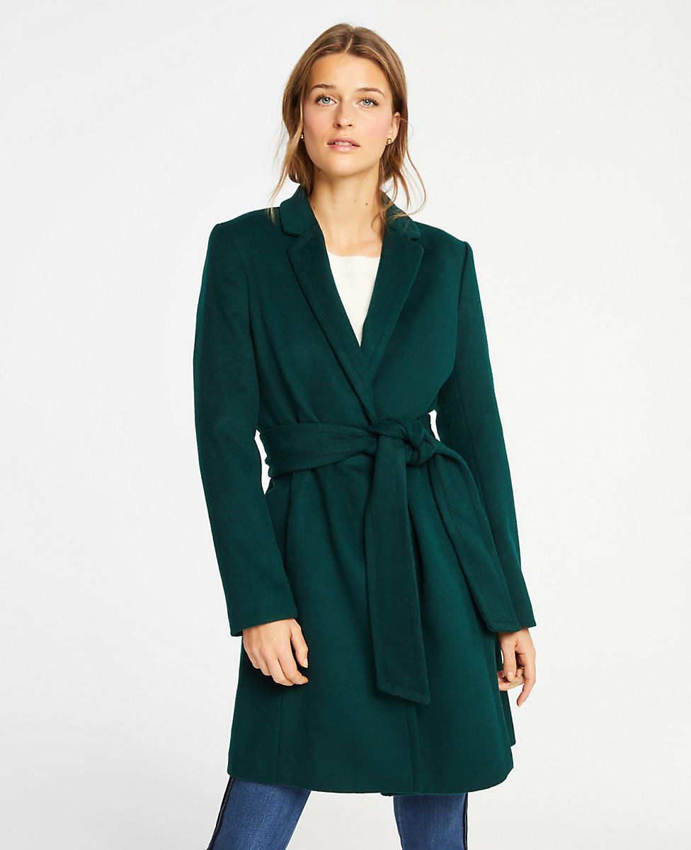 Belted Chesterfield Coat | Ann Taylor (US)