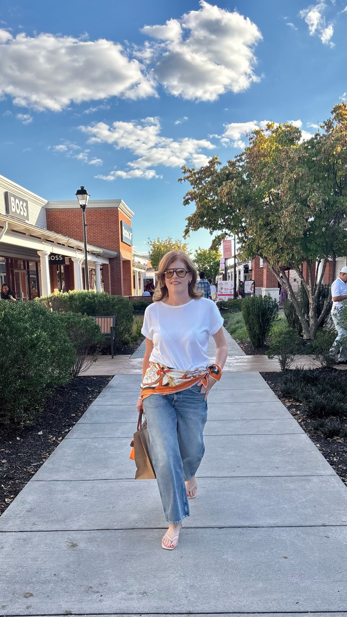 When you haven’t worn jeans all summer and finally scored the perfect barrel jeans for fall.

#LTKOver40 #LTKootd #LTKMidsize