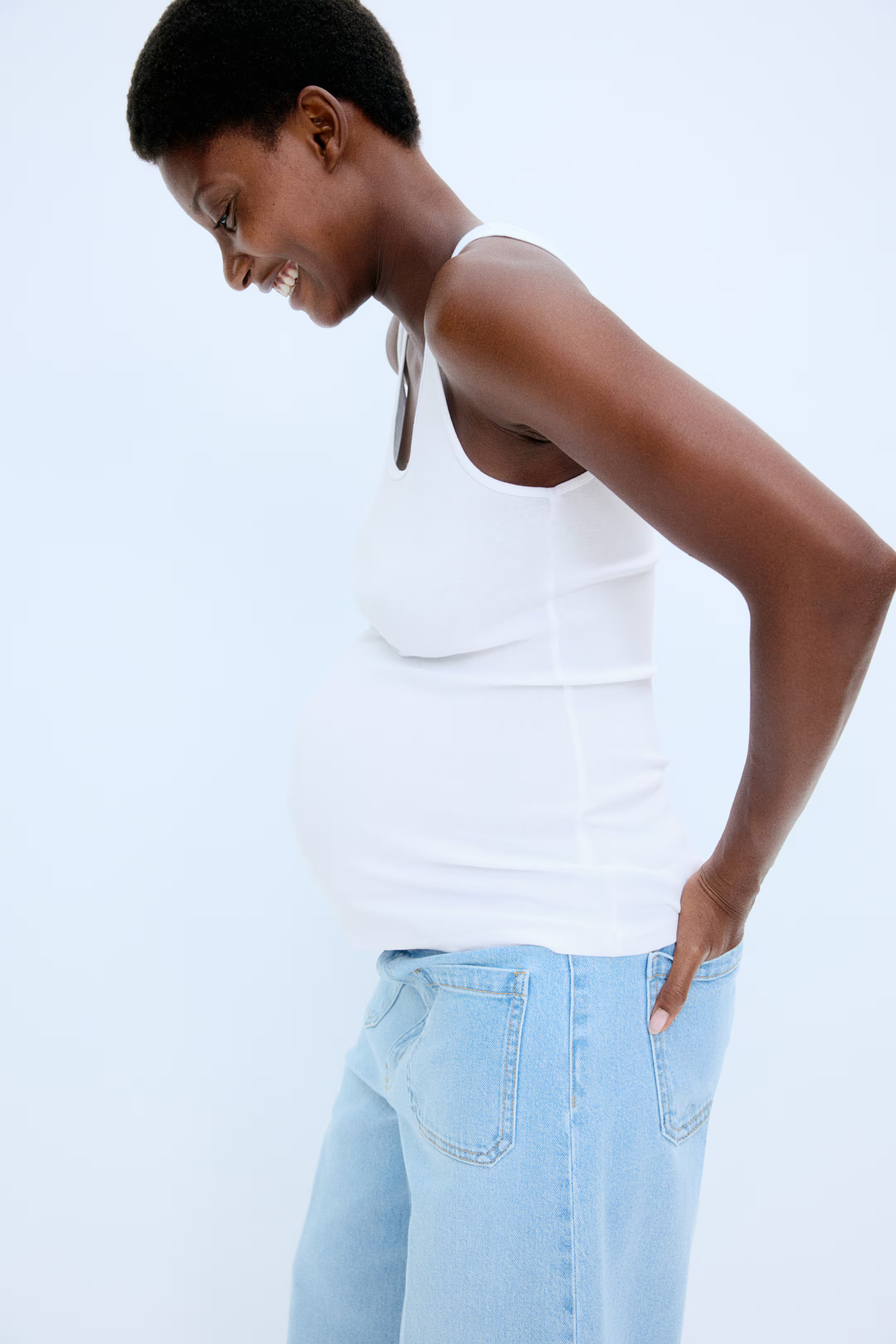 MAMA 2-pack Cotton Tank Tops | H&M (US + CA)