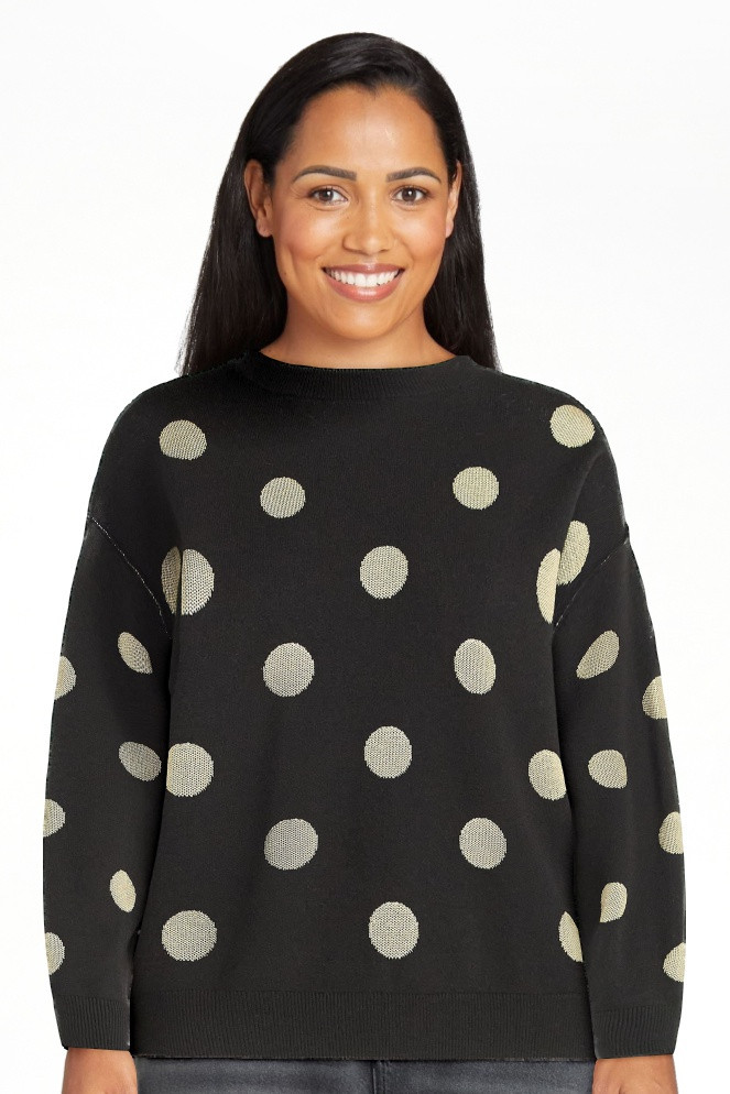 Scoop Women's and Women's Plus Oversized Crewneck Sweater, Lightweight, Sizes XS-4X - Walmart.com | Walmart (US)