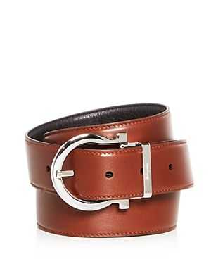 Salvatore Ferragamo Gancini Buckle Reversible Leather Belt | Bloomingdale's (US)