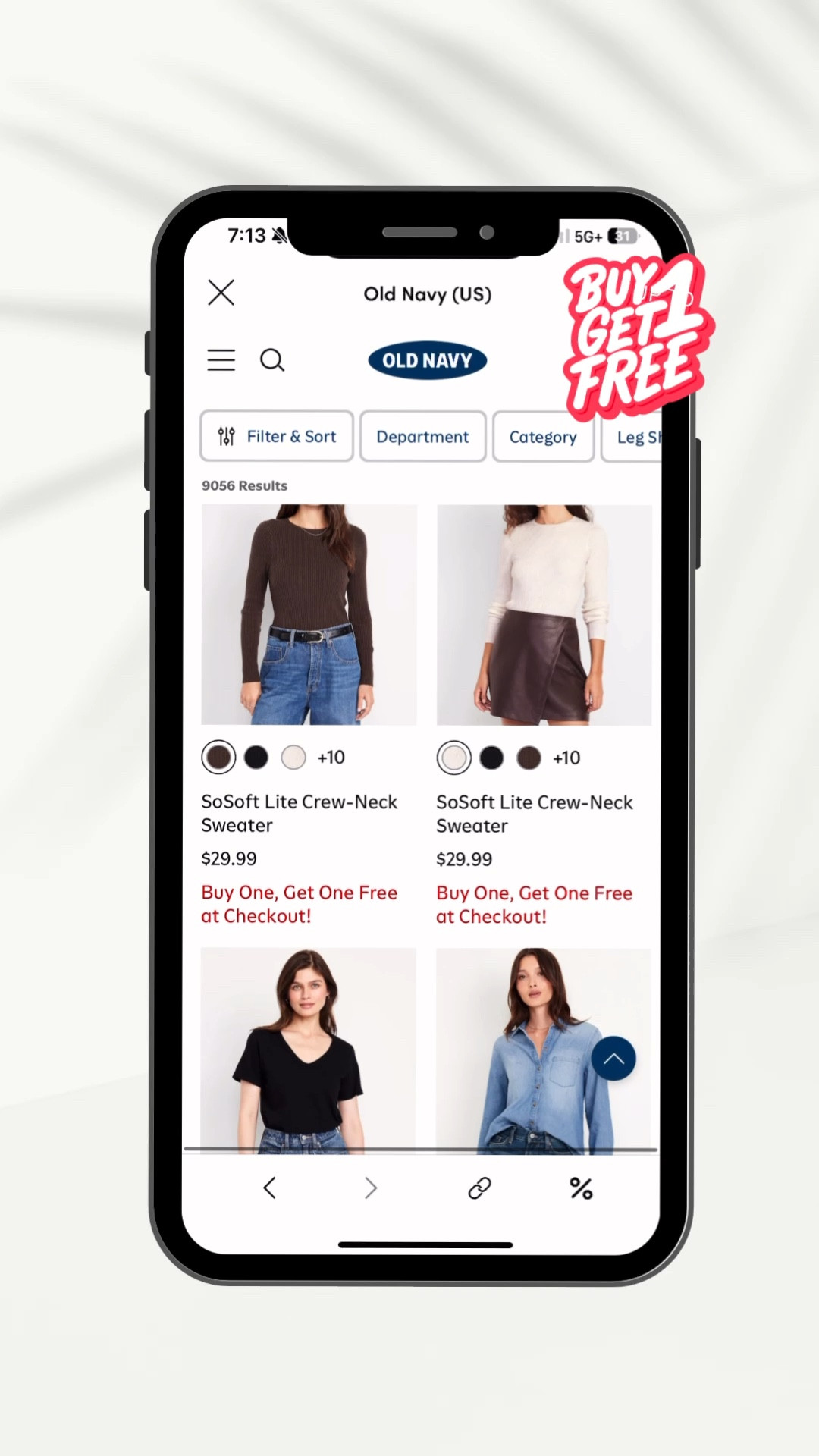 BOGO FREE on EVERYTHING!!

#LTKSaleAlert #LTKOver40 #LTKFindsUnder50