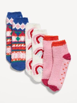 Cozy Gender-Neutral Socks 3-Pack for Kids | Old Navy (US)