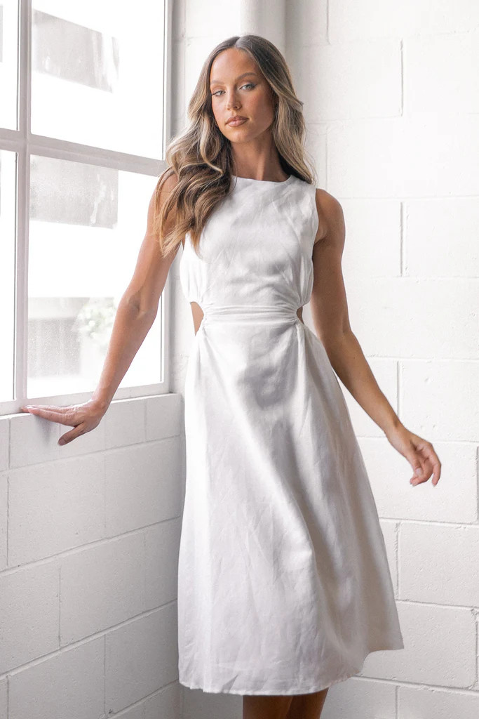 Azita Dress - White | Petal & Pup (AU)