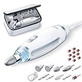 Beurer 24-piece Professional Manicure & Pedicure Nail Drill Kit | 10 Stainless Steel Attachm./10 San | Amazon (US)