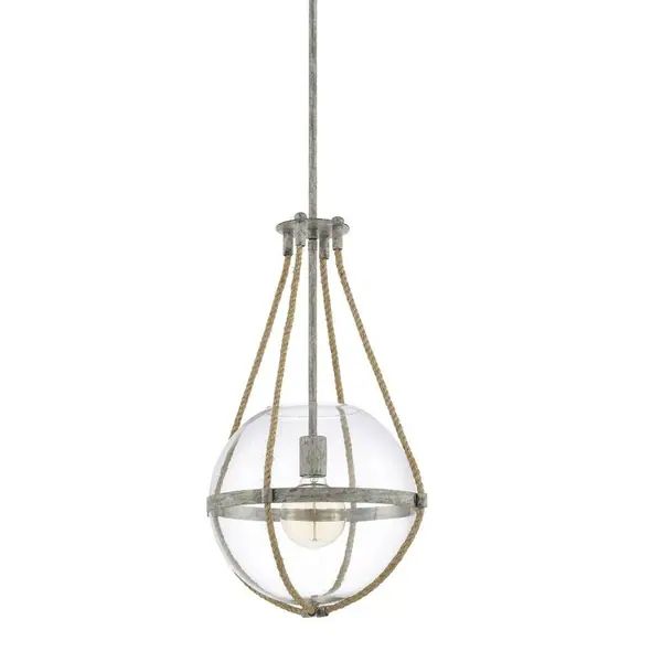 Beaufort 1-light Mystic Sand Pendant - Mystic Sand | Bed Bath & Beyond