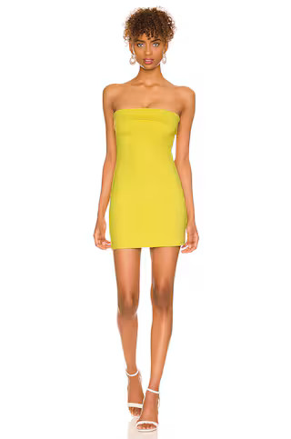 superdown Anabelle Strapless Mini Dress in Yellow from Revolve.com | Revolve Clothing (Global)