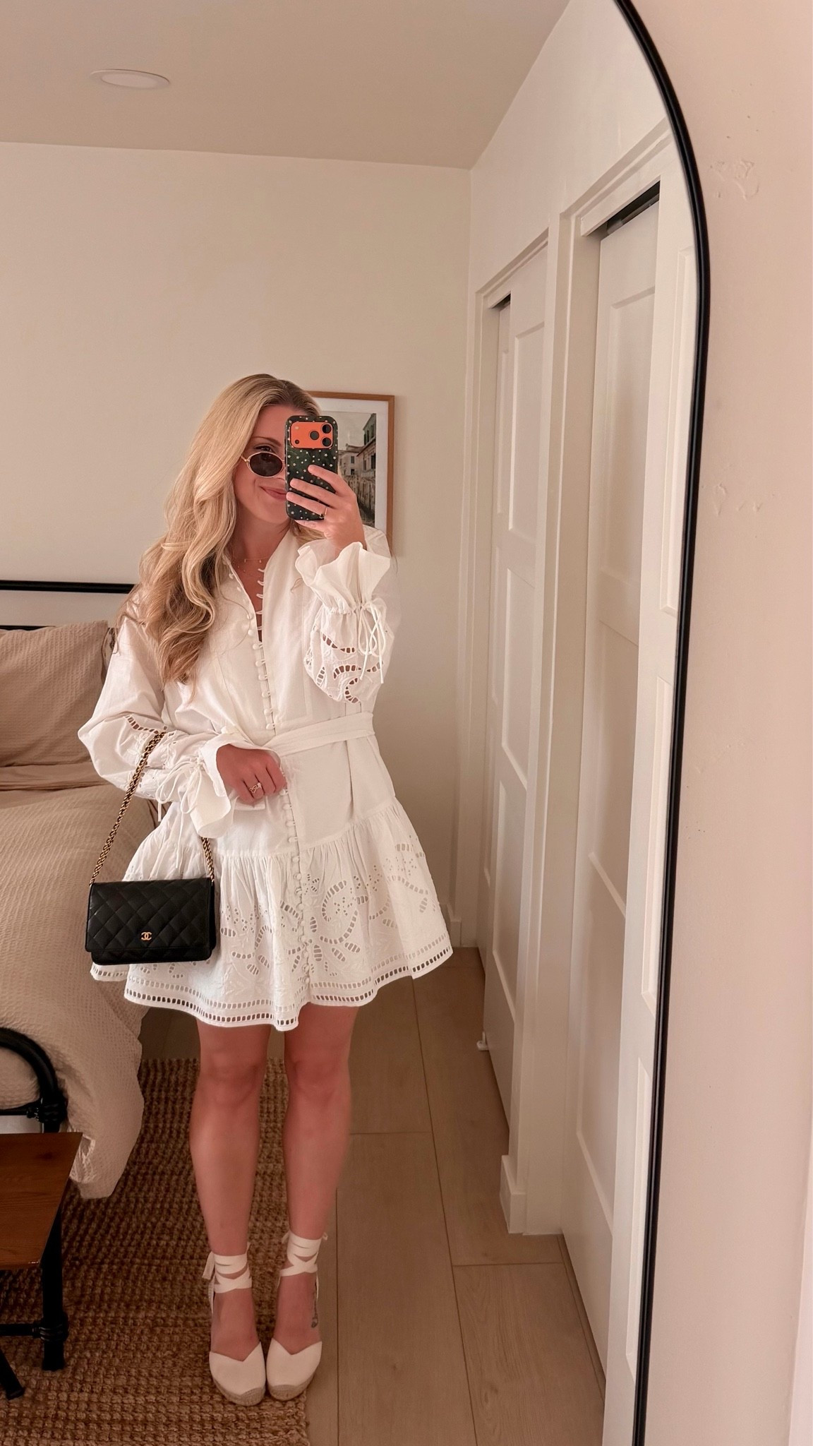 what I wore to a very special dinner 🤍 the Odette dress for Addison’s 20th anniversary — romantic, feminine, and made for a summer night out.

wearing the Odette dress + espadrilles, with a vintage Chanel to finish the look ✨

#LTKdayinmylife #LTKootd #LTKSeasonal
