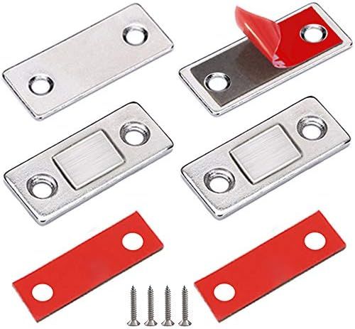 Cabinet Magnetic Catch Jiayi 2 Pack Ultra Thin Cabinet Door Magnets Stick on Drawer Magnets Cabin... | Amazon (US)