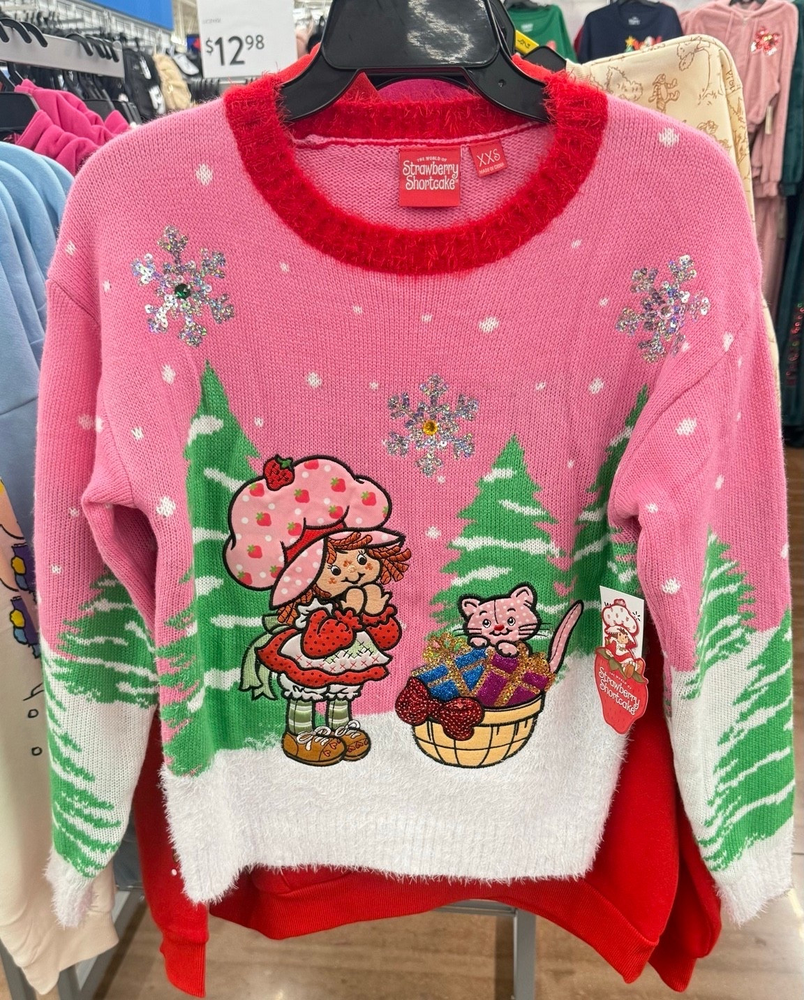 Strawberry Shortcake Embellished Christmas Sweater (XXS–XXL)

This Strawberry Shortcake Christmas sweater is playful, nostalgic, and perfect for holiday parties. The embellished details make it feel special while still being cozy and wearable for festive outings and Christmas gatherings.

#LTKPlusSize #LTKMidsize #LTKHoliday