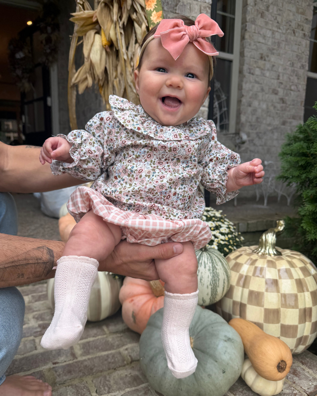 Baby girl fall outfit, baby girl accessories, bow headband

#LTKBaby