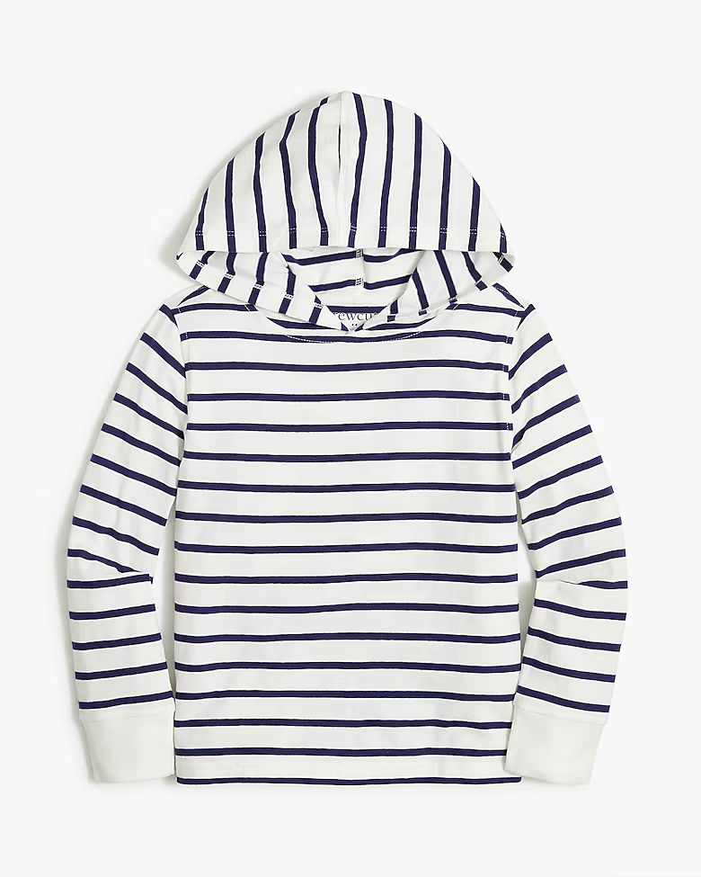 Boys' striped jersey hooded tee | J.Crew Factory