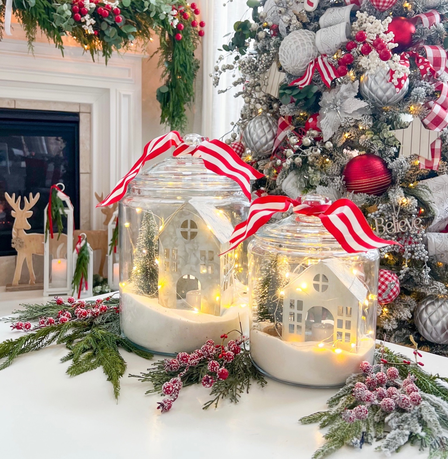 🎄These magical Christmas jars make me so happy! You can put them anywhere - living room, kitchen or even the bathroom! They’re so easy to make! #LTKHolidaySale #LTKHoliday

#LTKSeasonal