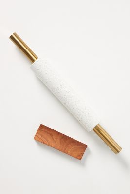 Terrazzo Rolling Pin and Stand | Anthropologie (US)