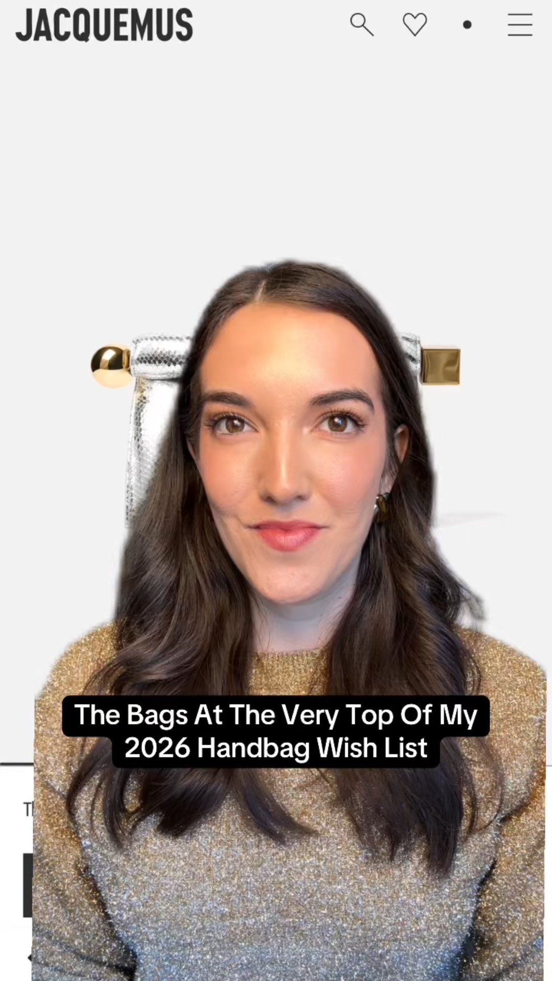 The bags at the very top of my 2026 handbag wish list 🤍 These are the designers and silhouettes I’m most excited about right now from Jacquemus, Fendi, Staud, Dior, and Chanel. 

#LTKgrwm #LTKSaleAlert #LTKootd