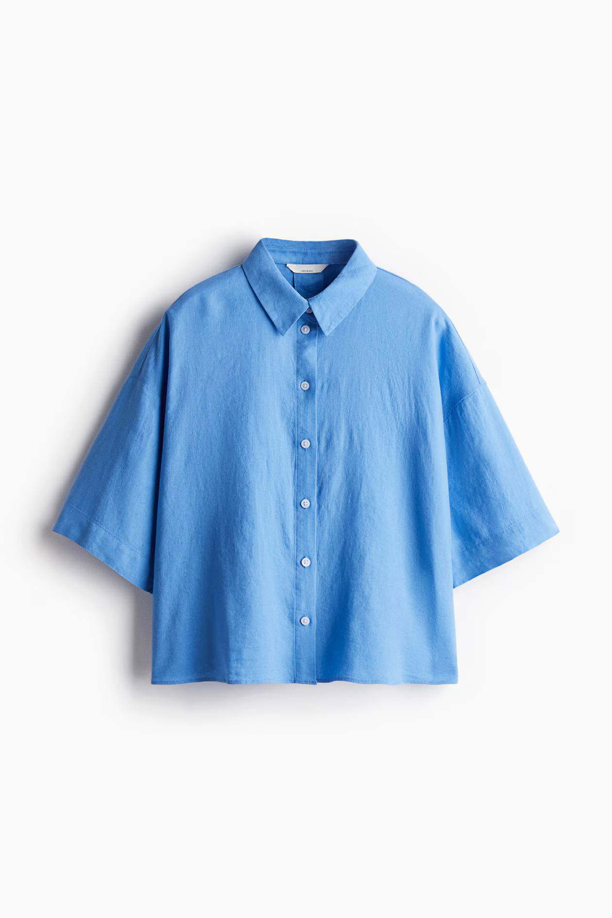 Linen-Blend Shirt | H&M (US + CA)
