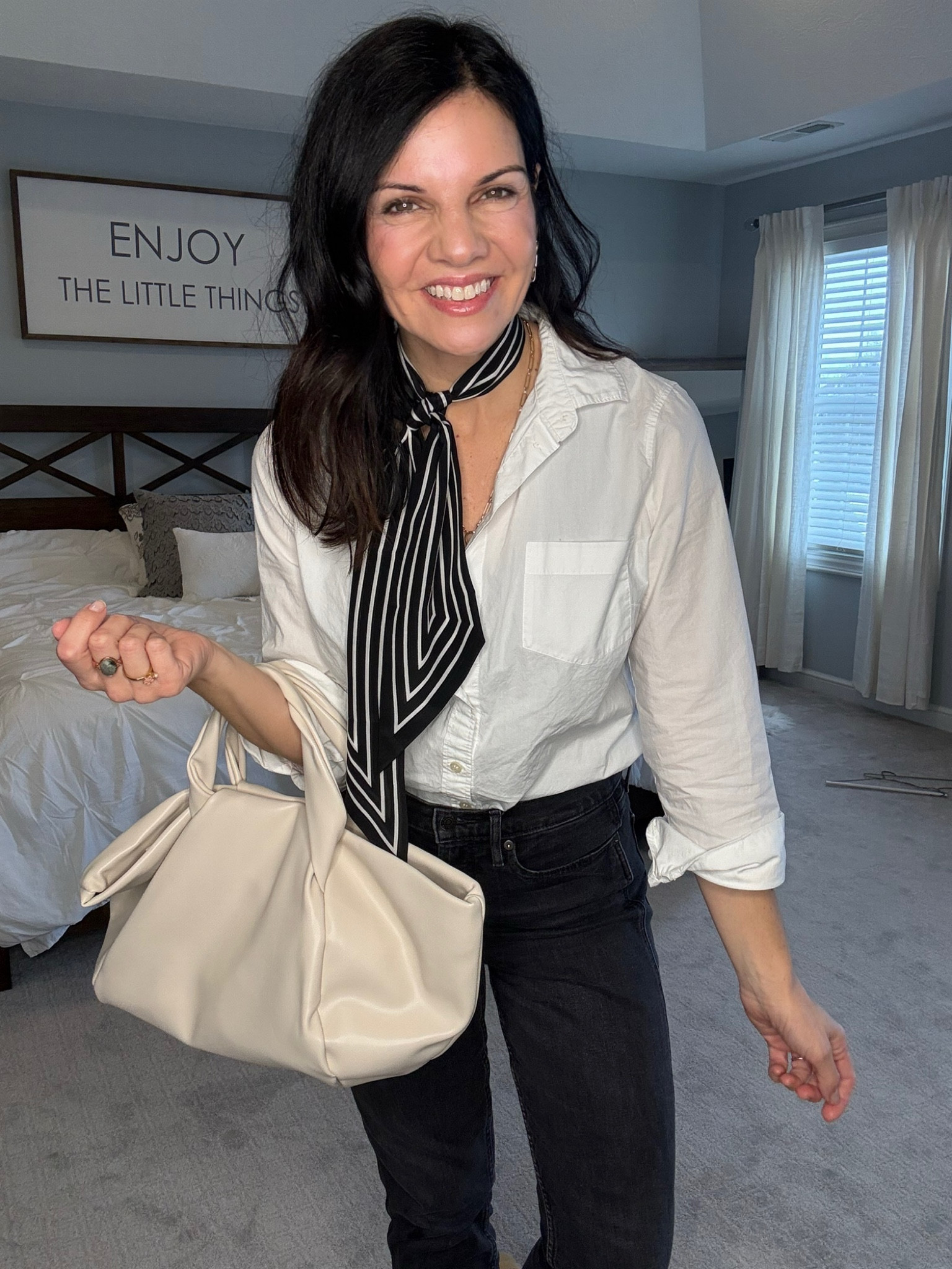 I am all about the scarves lately…it just adds the perfect little touch to any outfit. Wear this one from day to night. The best part is that it’s under $20!! 

#LTKSaleAlert #LTKTravel #LTKStyleTip