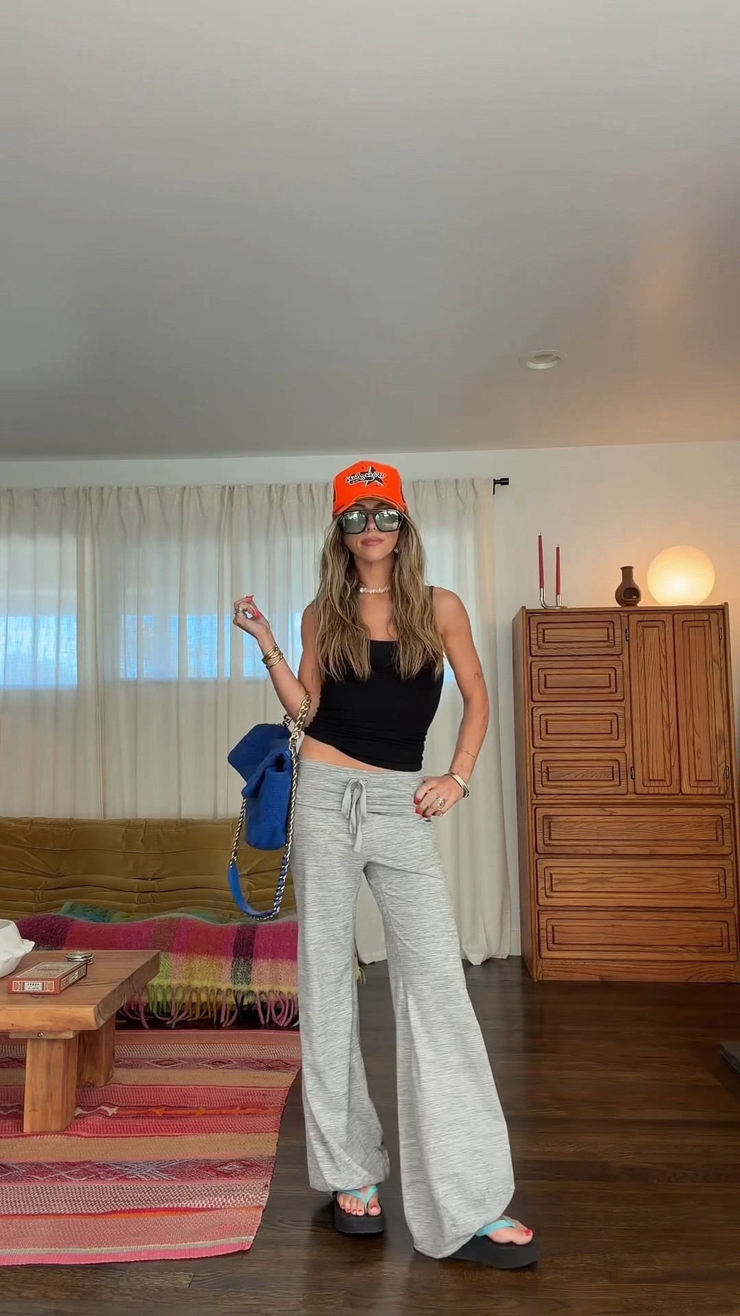 Wearing size small in the pants 🦋