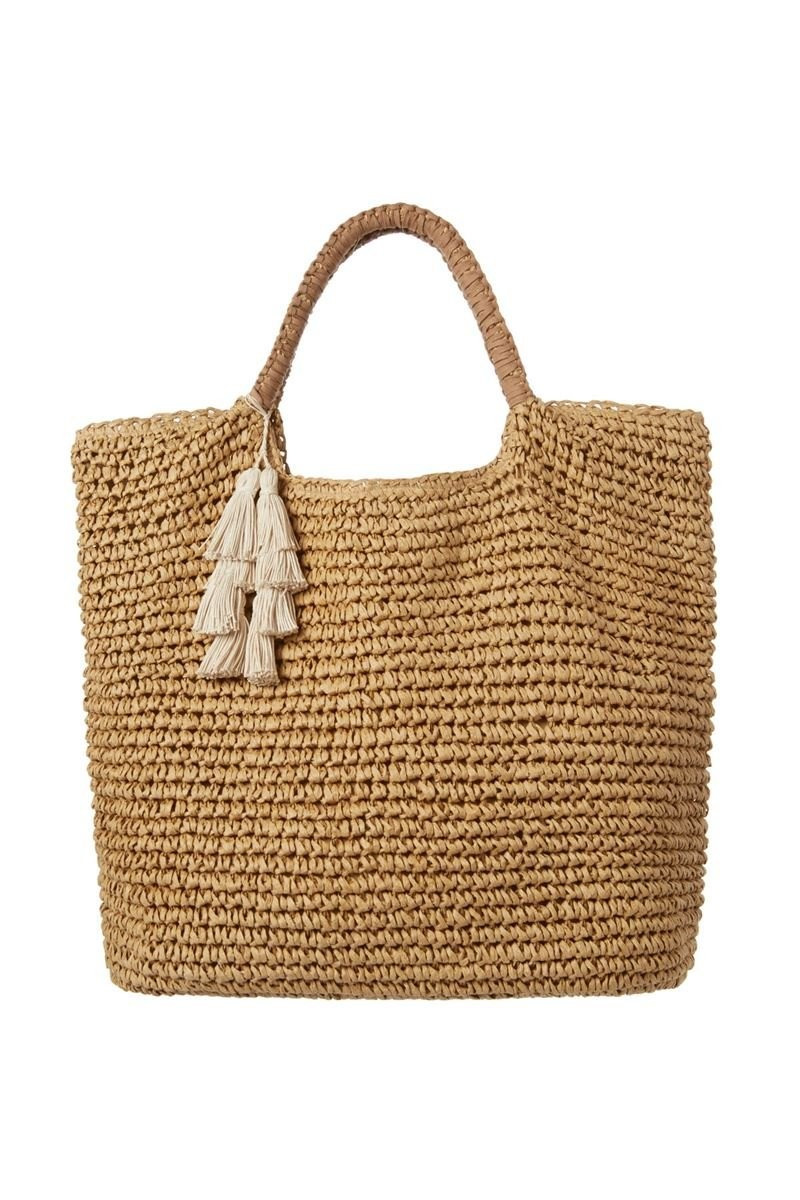 Mel Raffia Tote | Everything But Water