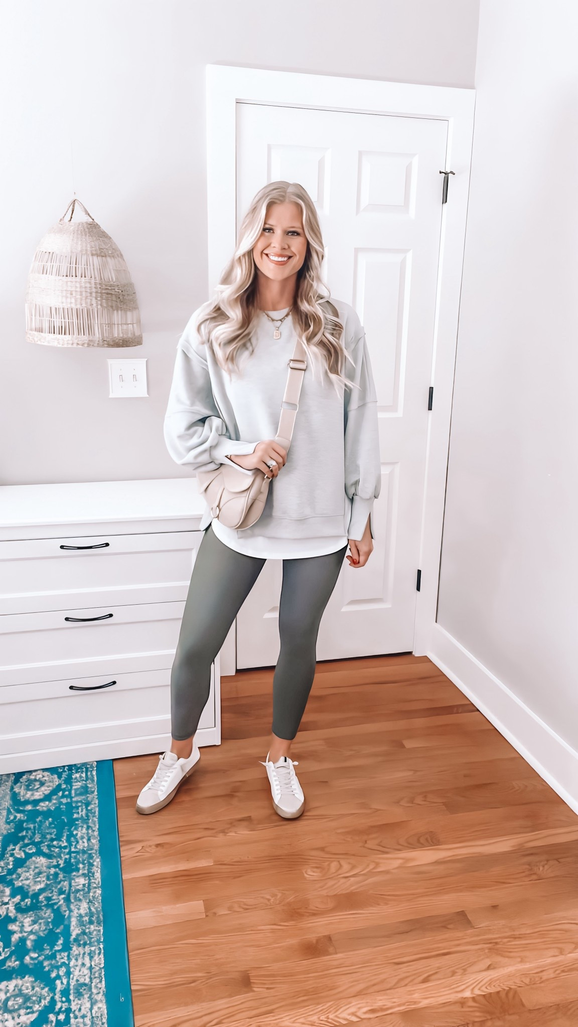 If I could pick one pullover to wear for the rest of my life, this would be it (and it’s also a 2025 top seller)! Literally can’t recommend it enough 👏🏼

Wearing size medium in the pullover and tee, size small in the leggings!

#momstyle #casualoutfitideas #mommusthaves

#LTKSaleAlert #LTKTall #LTKFindsUnder50