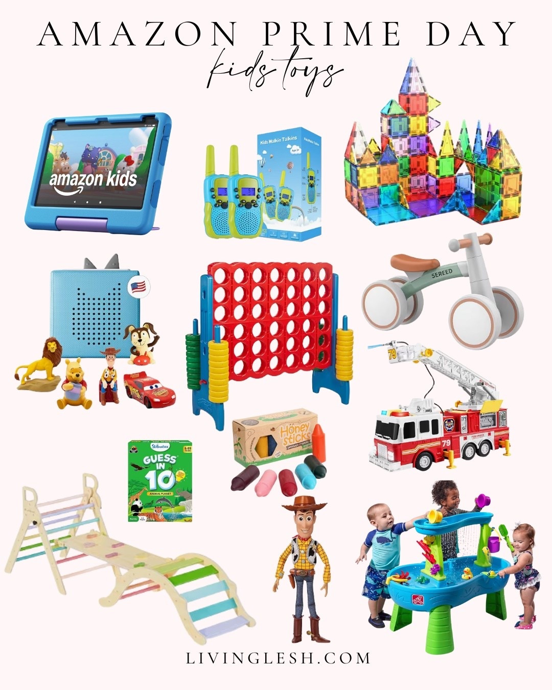 Amazon prime day | Prime day sale | Kids toys | Kids toy deals | Amazon toys | Amazon prime | Water table | Picasso tiles | Connect Four | Woody | Tonie box | Fire truck

#LTKKids #LTKFindsUnder50 #LTKFamily