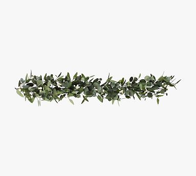 Faux Seeded Eucalyptus Garland 5' | Pottery Barn (US)