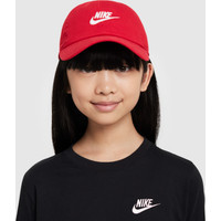 Nike Club Kids' Unstructured Futura Wash Cap - Red - Cotton | Nike (UK)