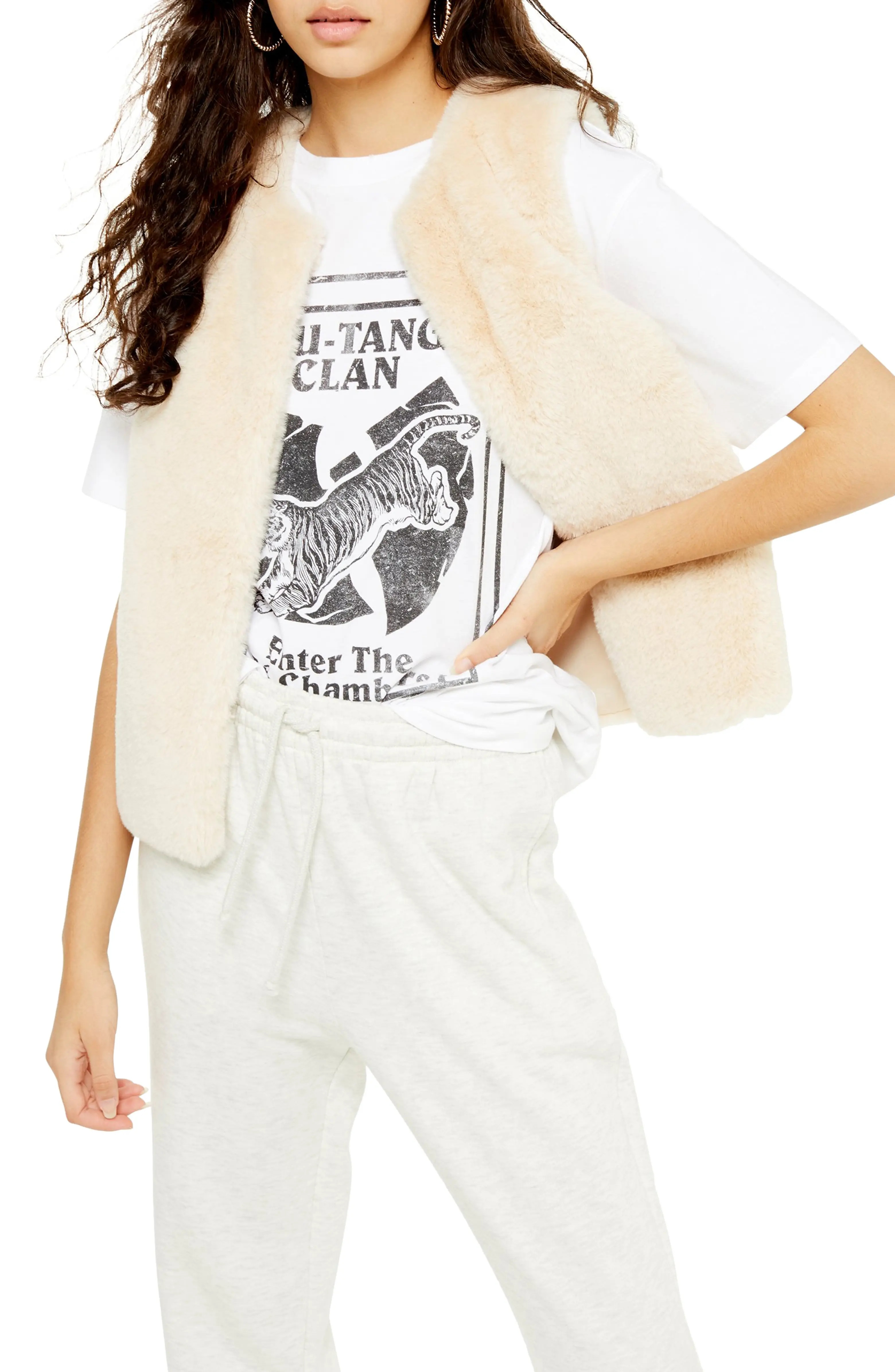 Luxe Faux Fur Vest | Nordstrom