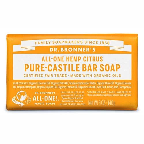 Dr. Bronner Castile Bar Soap - Citrus | Adore Beauty