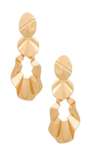 Olympia Earrings in Gold | Revolve Clothing (Global)