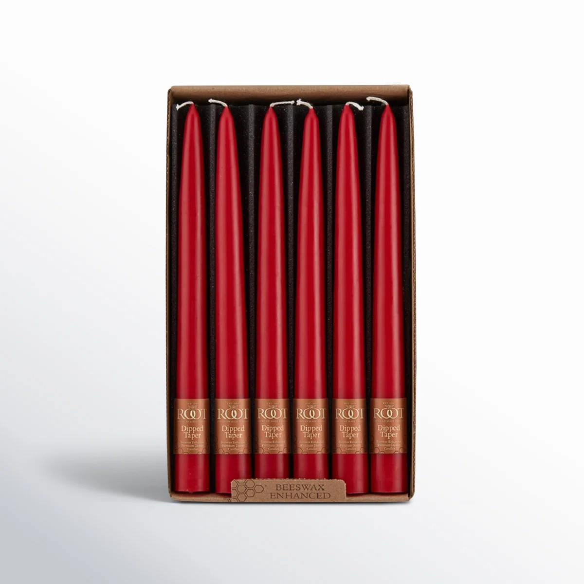 12 Piece Unscented Taper Candle Set (Set of 12) | Wayfair North America