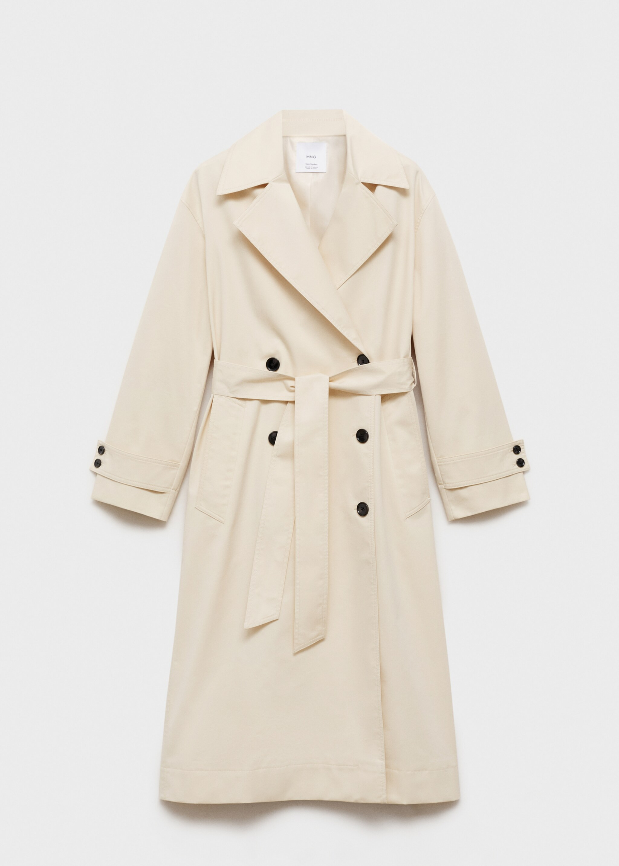 Soft trench coat with belt - Women | MANGO Canada | Mango Canada