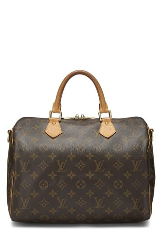 Louis Vuitton, Pre-Loved Monogram Canvas Speedy Bandouliere 30, Brown | Amazon (US)