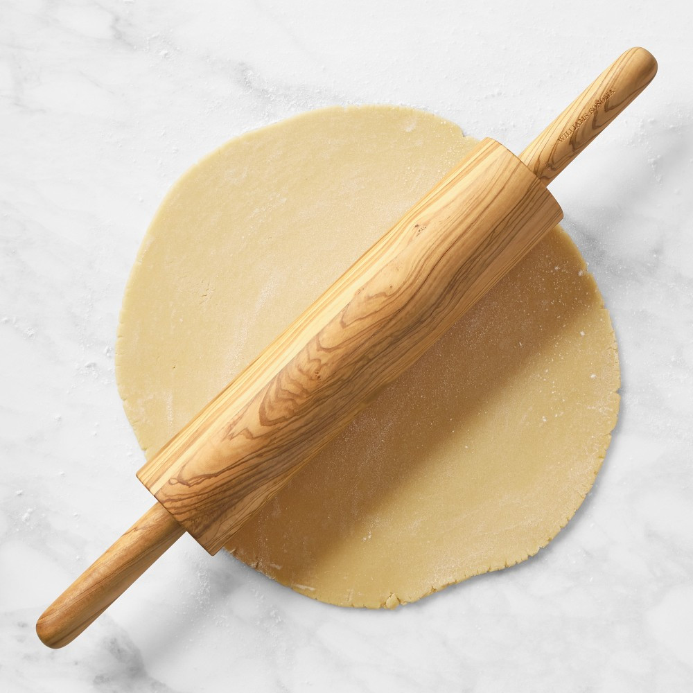 Williams Sonoma Barrel Olivewood Rolling Pin | Williams-Sonoma