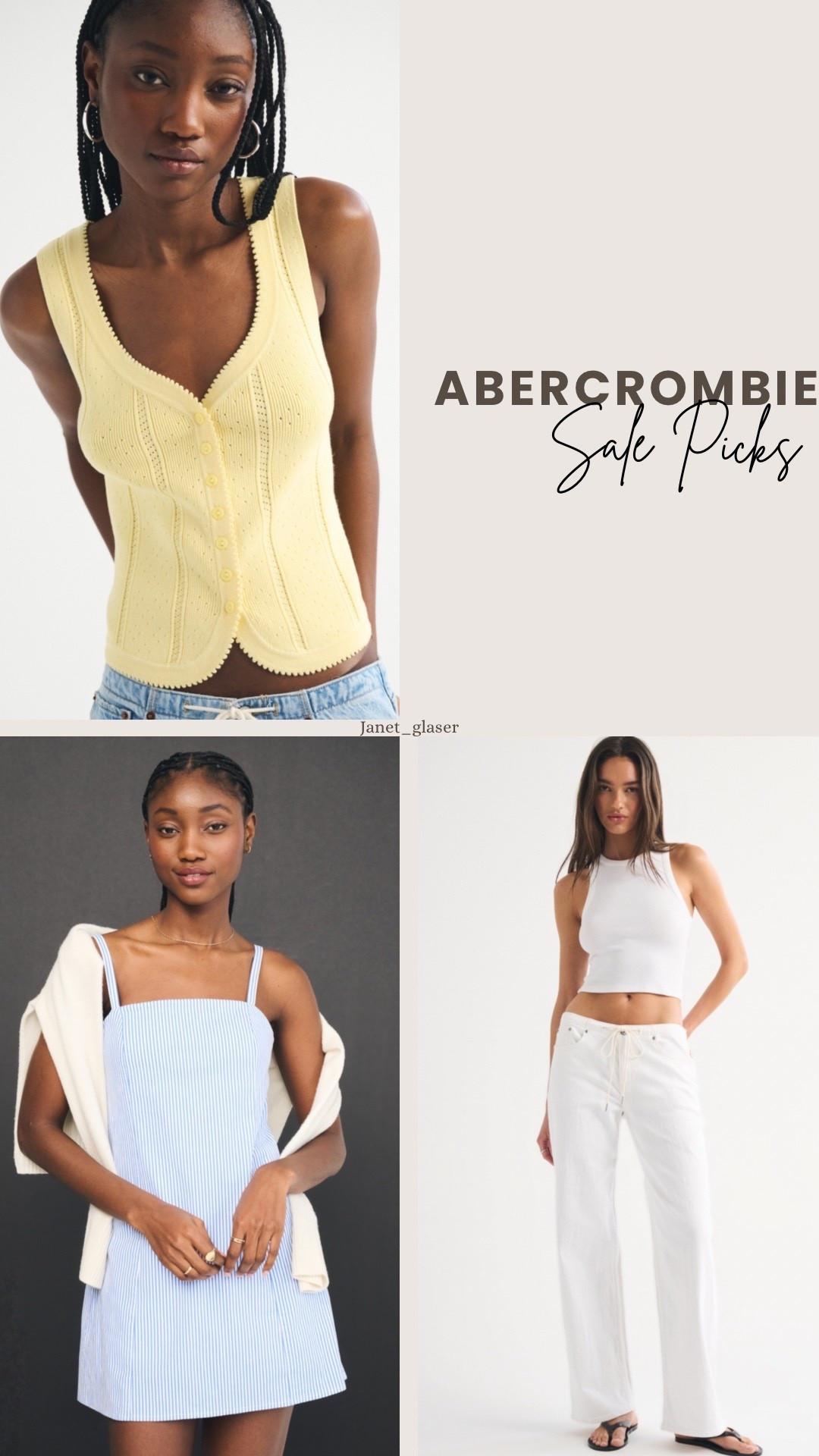 Abercrombie‘s product images below are malfunctioning, but these are the correct items. 🫶🏼 ￼

#LTKSaleAlert