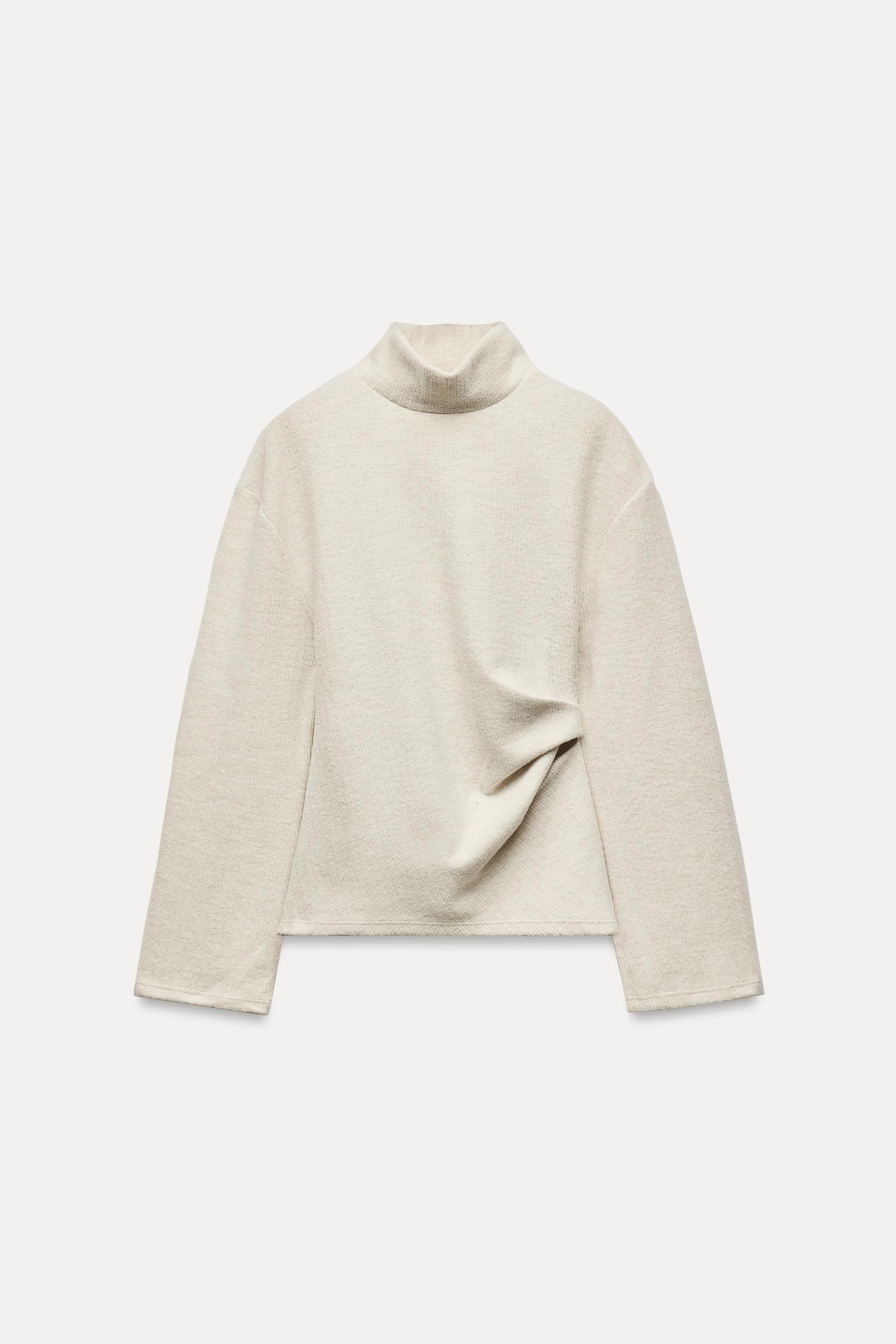 SOFT PLEATED TOP | Zara US