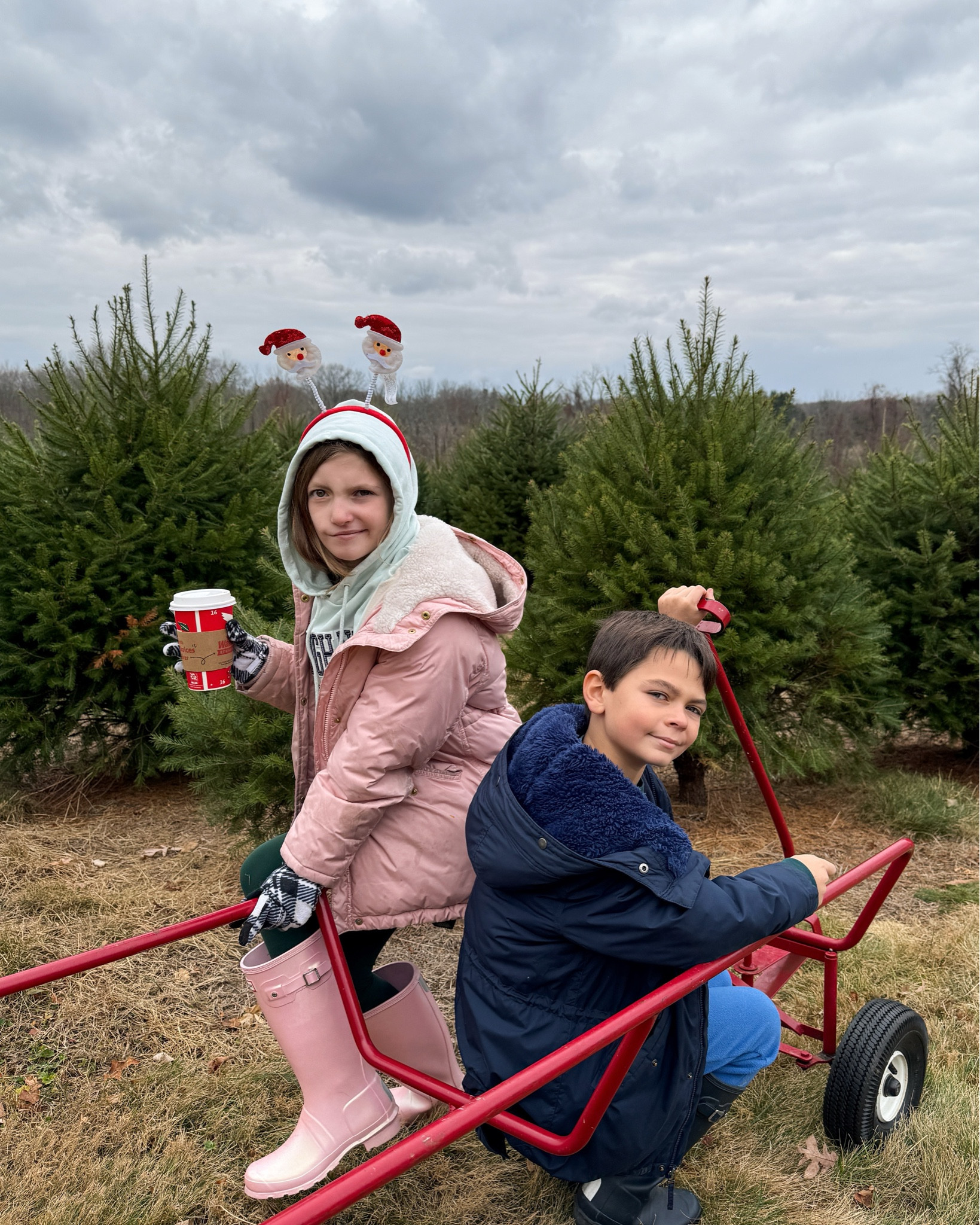 Annual “through the years” post because I just can’t believe how fast time is going & that my *baby* will be 8 this week 😭🌲🥰 

#LTKSeasonal #LTKFamily #LTKKids