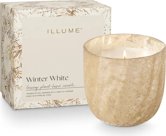 Winter White Mercury Glass Candle | Nordstrom