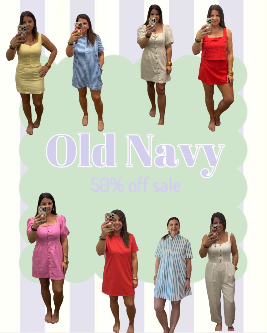 Spring has Sprung at Old Navy! So many amazing dresses, skirts, shorts, and sets! I’m loving the linen this season! Also majority is 50% off!!  

Spring dress, Easter, spring fashion, linen, linen dress, 2 piece, poplin dress, collar dress, skort, skirt 

#oldnavy 



#LTKSaleAlert #LTKSeasonal