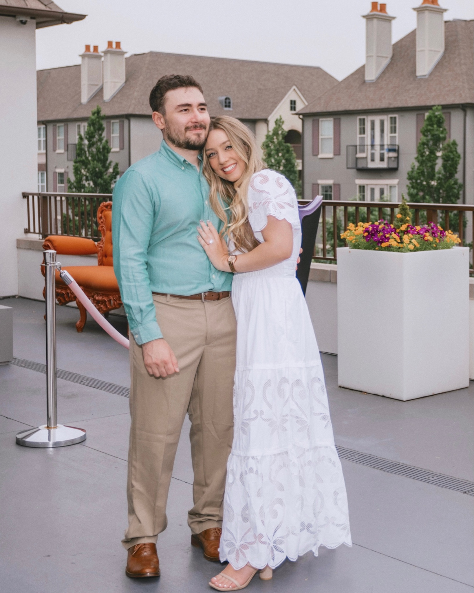 ENGAGEMENT DINNER 🥹🤍💍

So in love with this special dress Bobby had picked out for me for the night! Wearing a small for reference #engaged #engagement #proposal #engagementdinner #whitedress #bridaldress #bridal

#LTKstyletip #LTKSeasonal #LTKwedding
