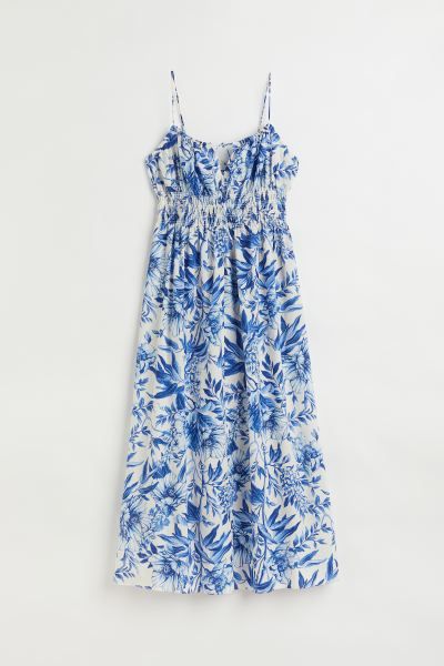 Smocked Cotton Dress | H&M (US + CA)