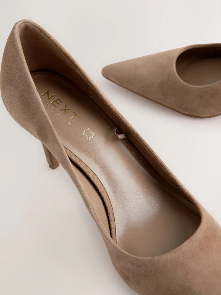 Camel/Veloursleder - Leder-Halbschuhe | Next EU